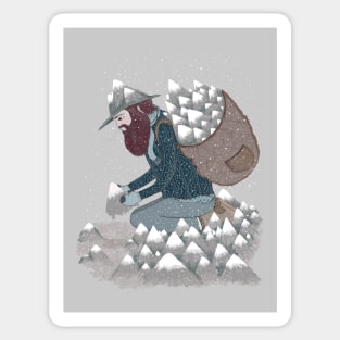 Mountain Man Sticker